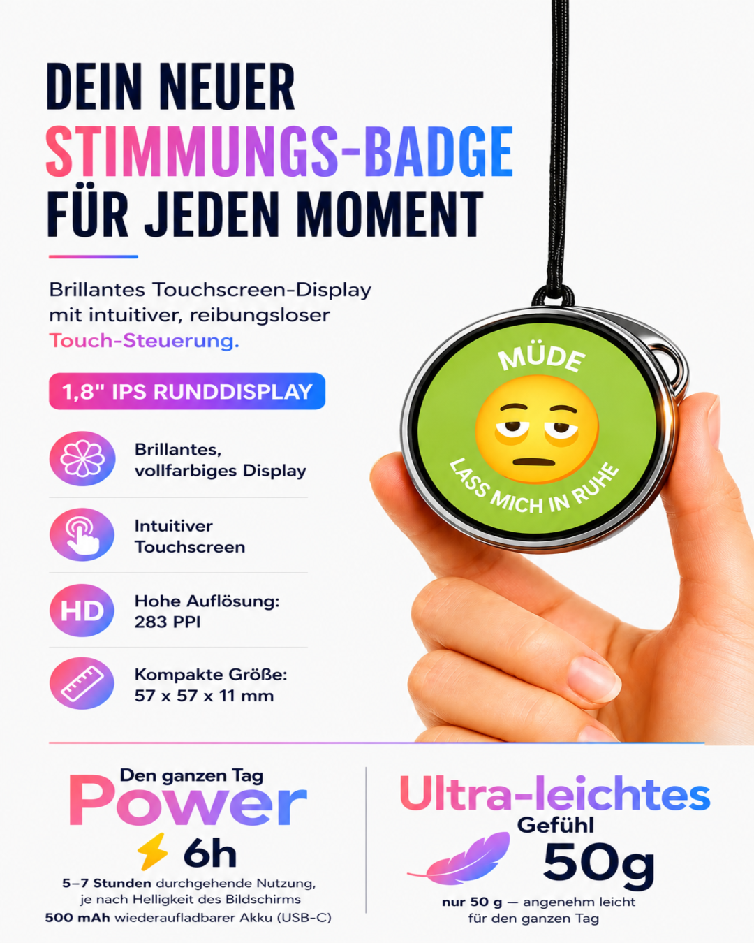 MoodBadge™ Display